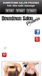 Mobile Screenshot of downtownsalonspa.com